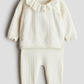 TRAJE H&M 2 PZS CUELLO BORDADO