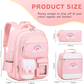 SET MOCHILA ROSADO ARCOIRIS NUBE