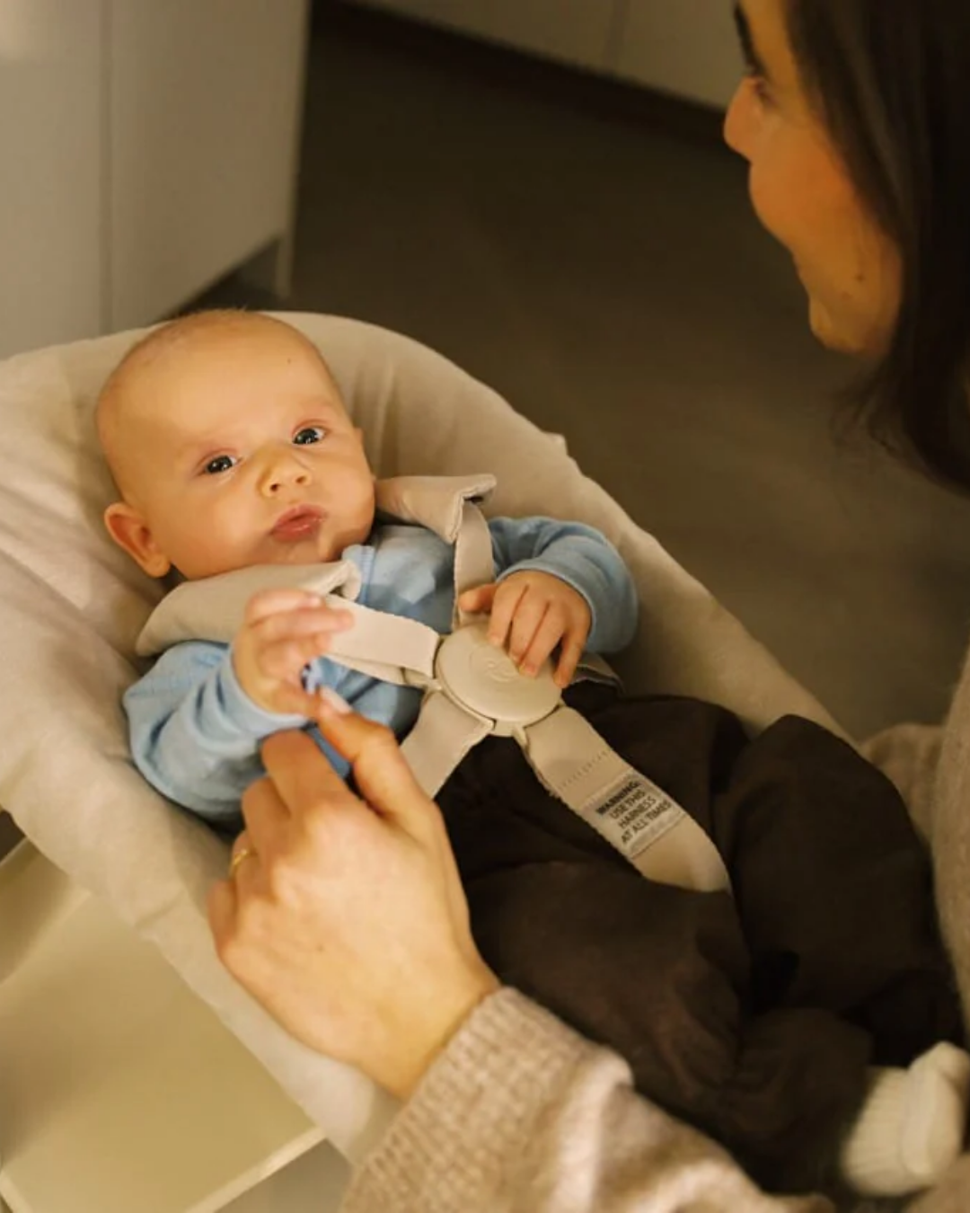 NEWBORN SET STOKKE TRIPP TRAPP VAINILLA WHITE