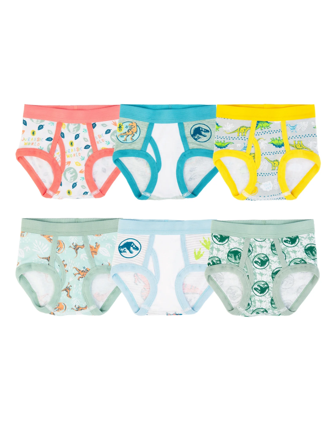 CALZONCILLOS 6 PZS JURASSIC WORLD
