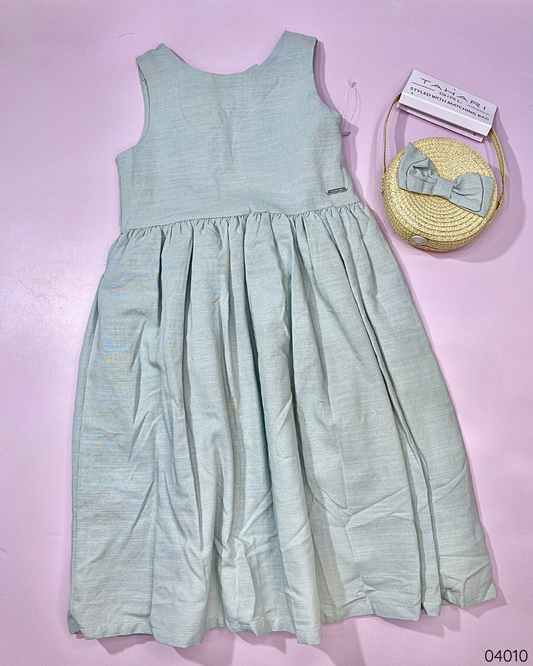 VESTIDO SIN MANGAS CARTERA