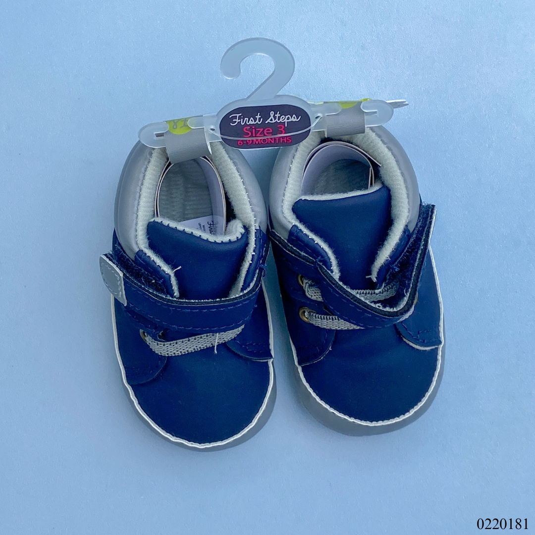 ZAPATOS NIÑO TIPO BURRITO AZUL