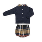 CONJUNTO SHORT CUADROS OSO