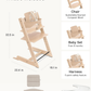 SILLA STOKKE TRIPP TRAPP ROSADA COJIN Y BANDEJA
