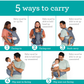 PORTABEBÉ HIP RIDER PLUS 5 EN 1 INFANTINO