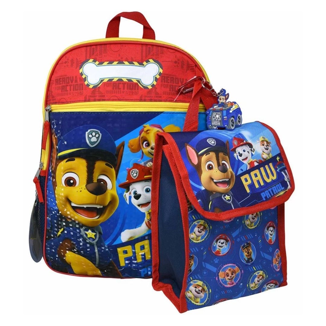 MOCHILA PAW PATROL 16" LUNCH KIT