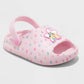 SANDALIAS TIPO CROCS ROSA BLUEY ESTRELLAS