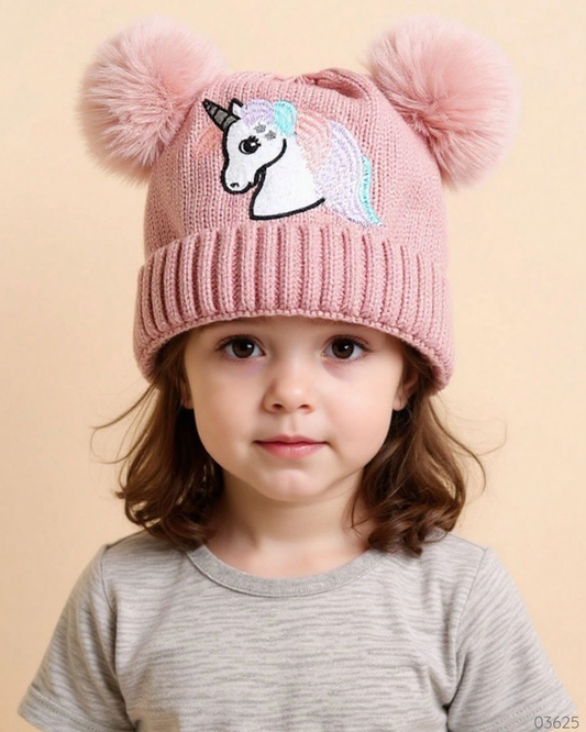 GORRO UNICORNIO ROSADO