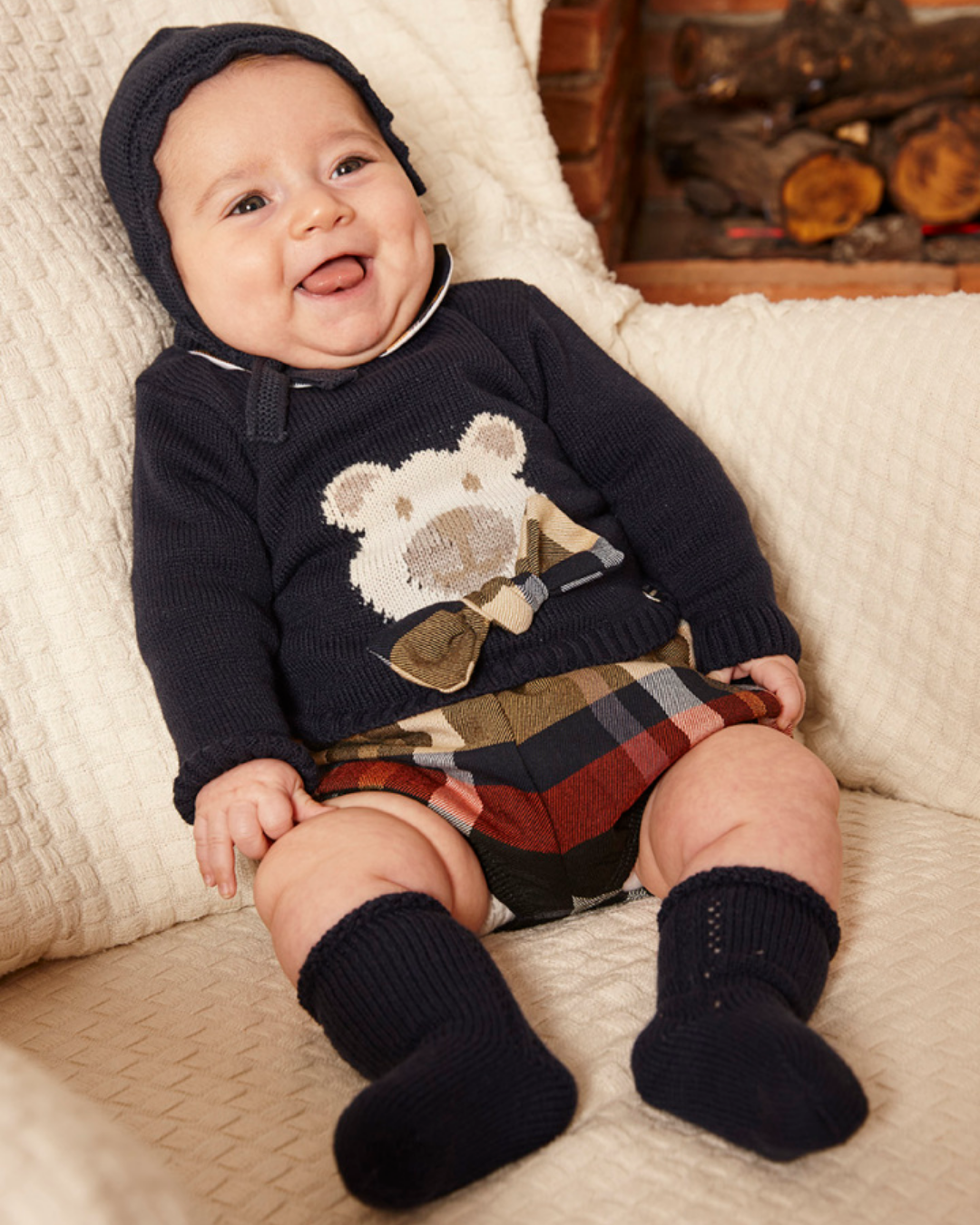 CONJUNTO SHORT CUADROS OSO