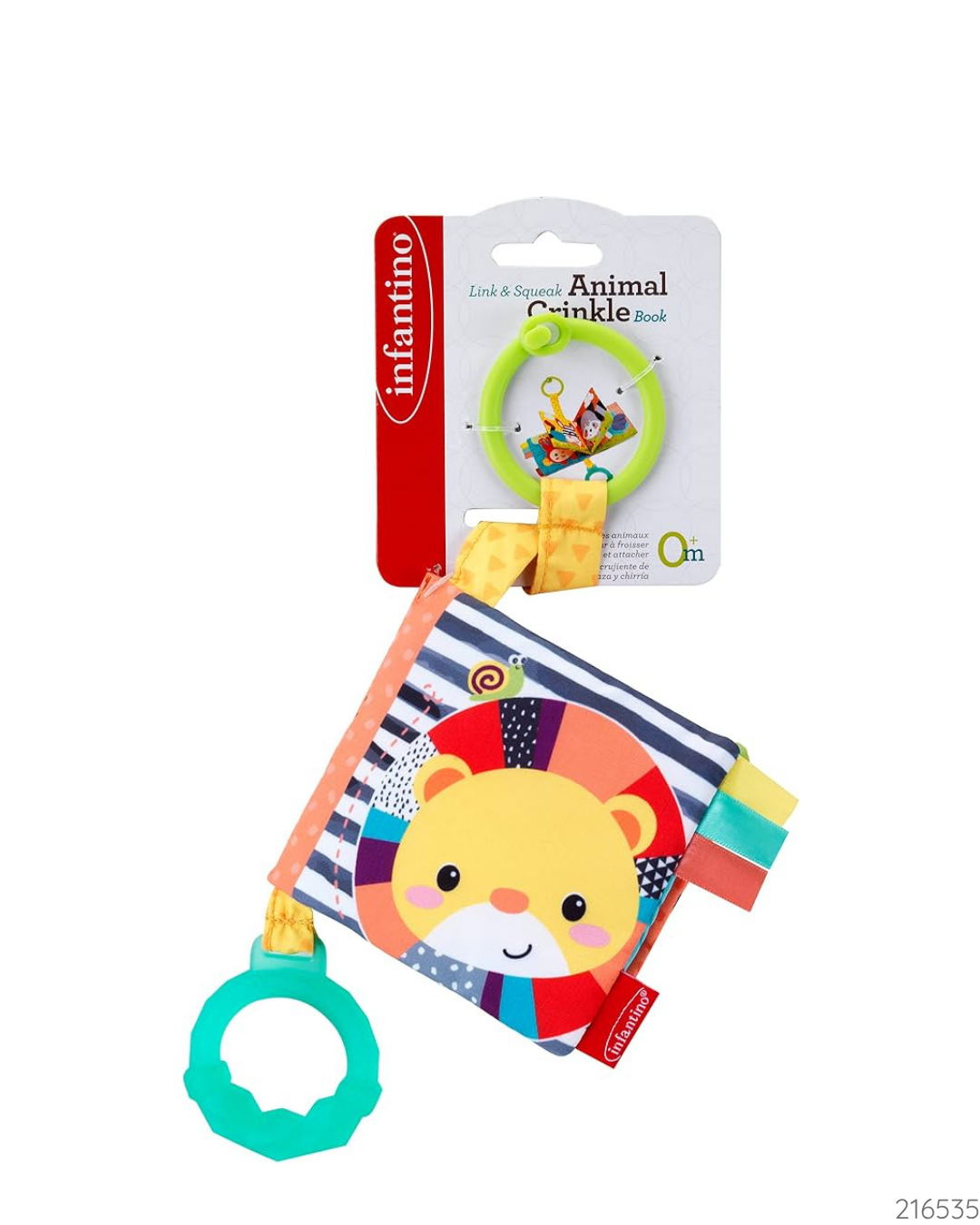 LIBRO DE ANIMALES CON TEXTURA INFANTINO
