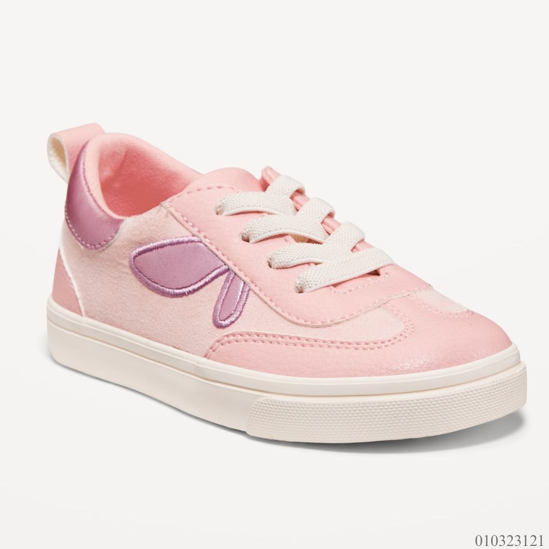 TENIS OLD NAVY ROSADO CORDONES