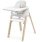 STOKKE STEPS SILLA DE COMER BLANCO NATURAL