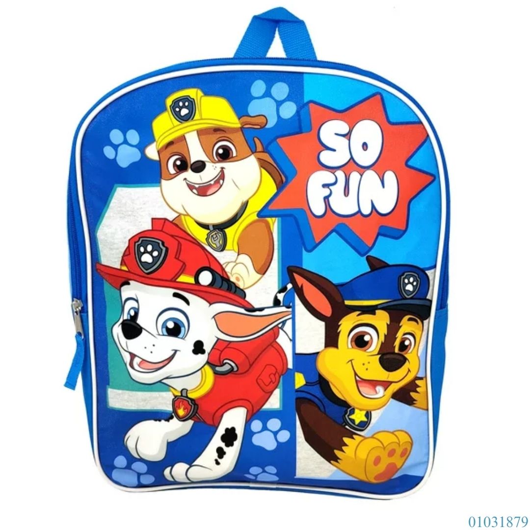 MOCHILA 15" PAW PATROL SO FUN