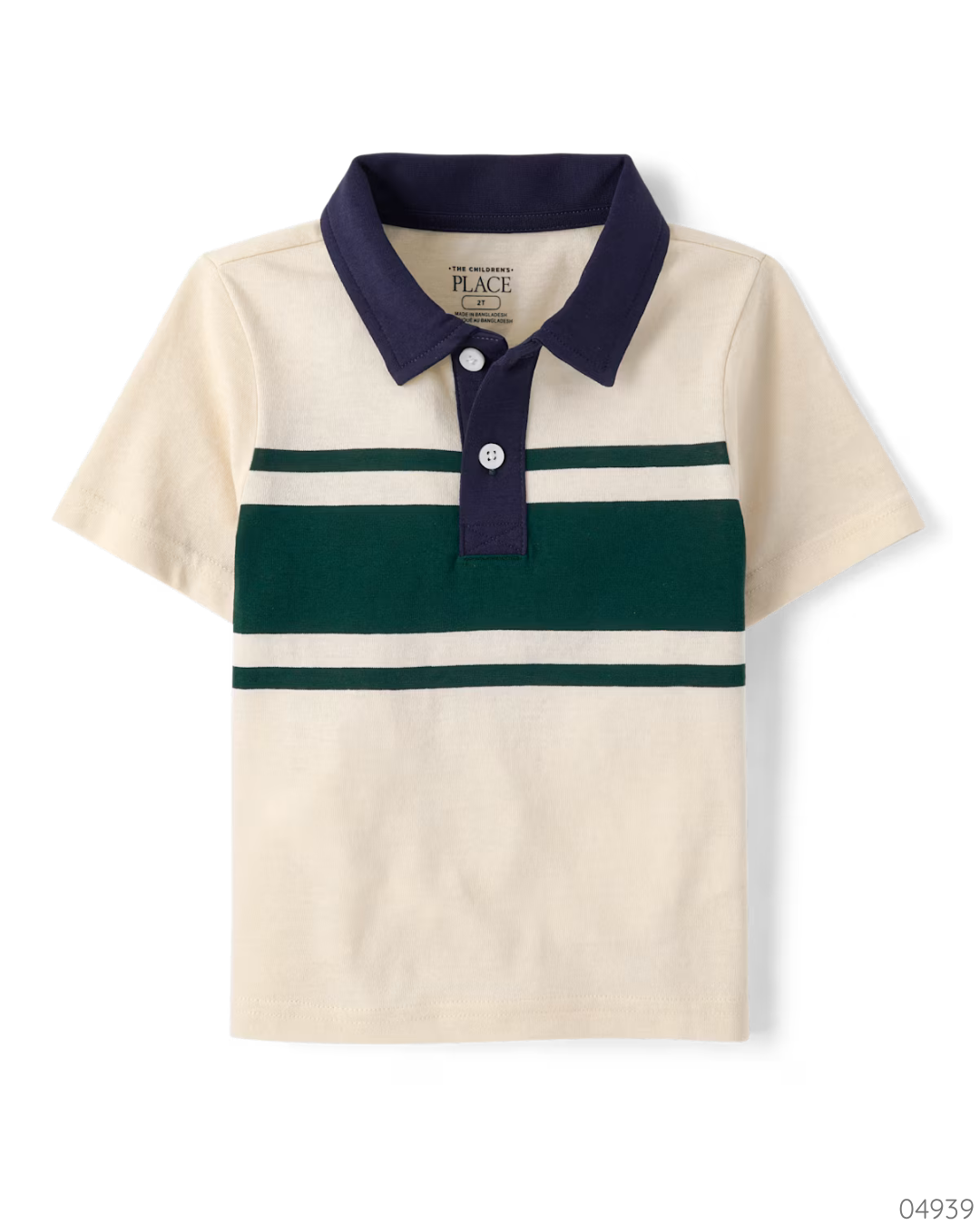 CAMISA VERDE AZUL RAYAS PLACE