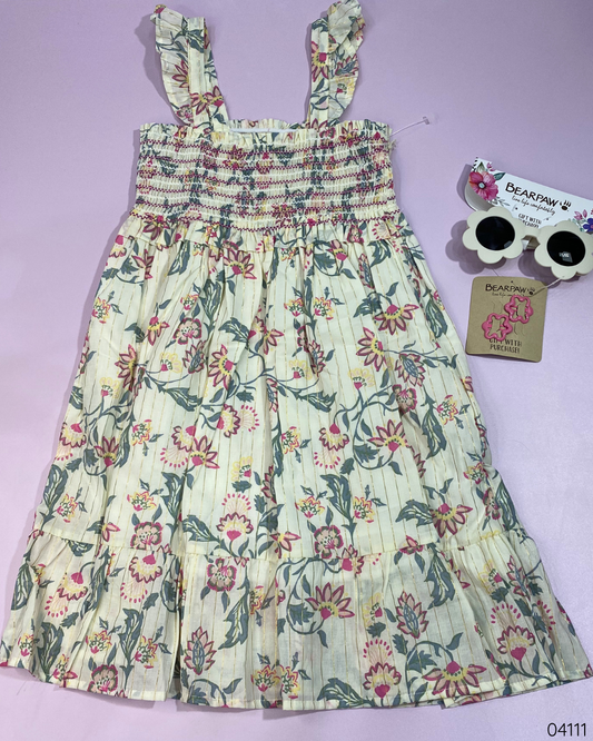 VESTIDO FLOREADO LENTES
