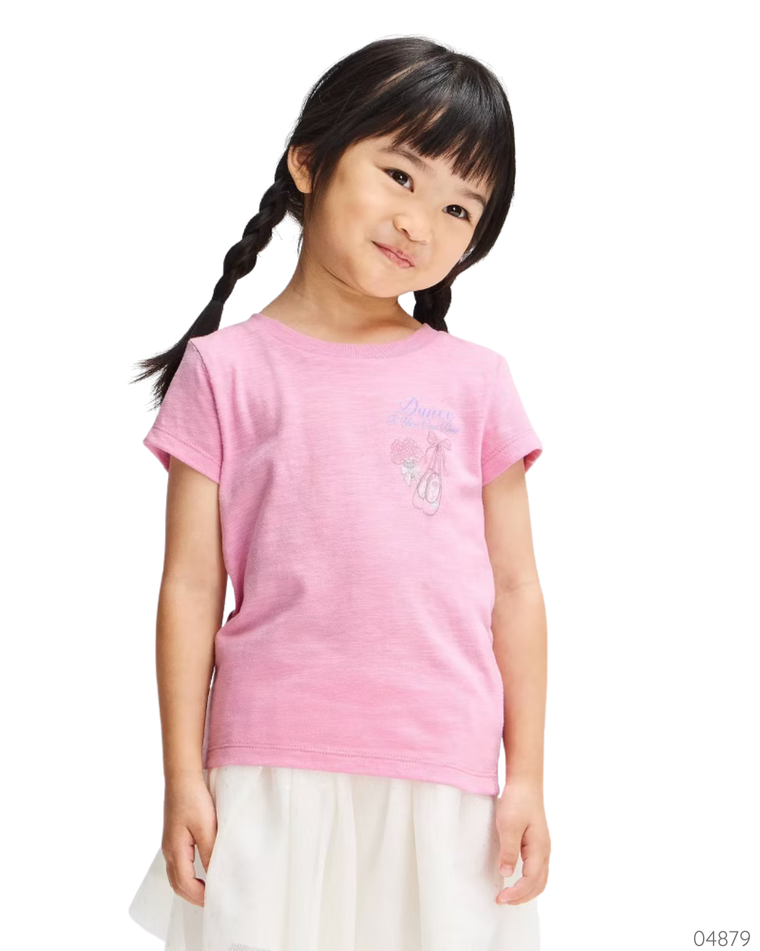 CAMISA PRINCESAS CAT & JACK ROSA