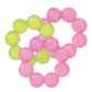 MORDEDORES DE AGUA 3 PZS – VERDE ROSADO