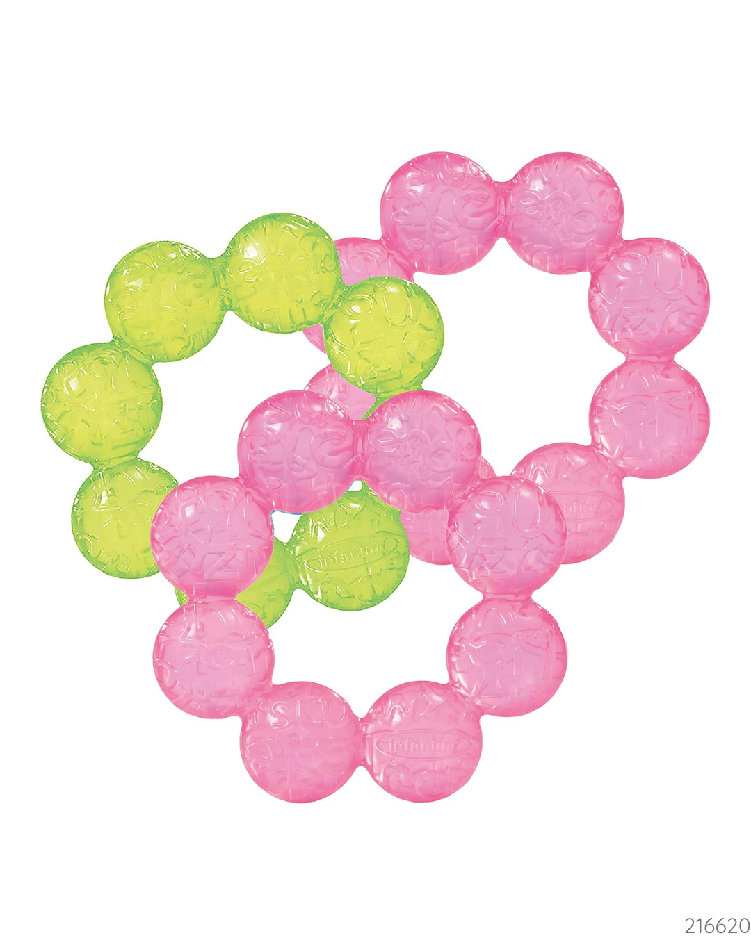 MORDEDORES DE AGUA 3 PZS – VERDE ROSADO