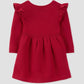 VESTIDO ROJO TEJIDO CARTERS