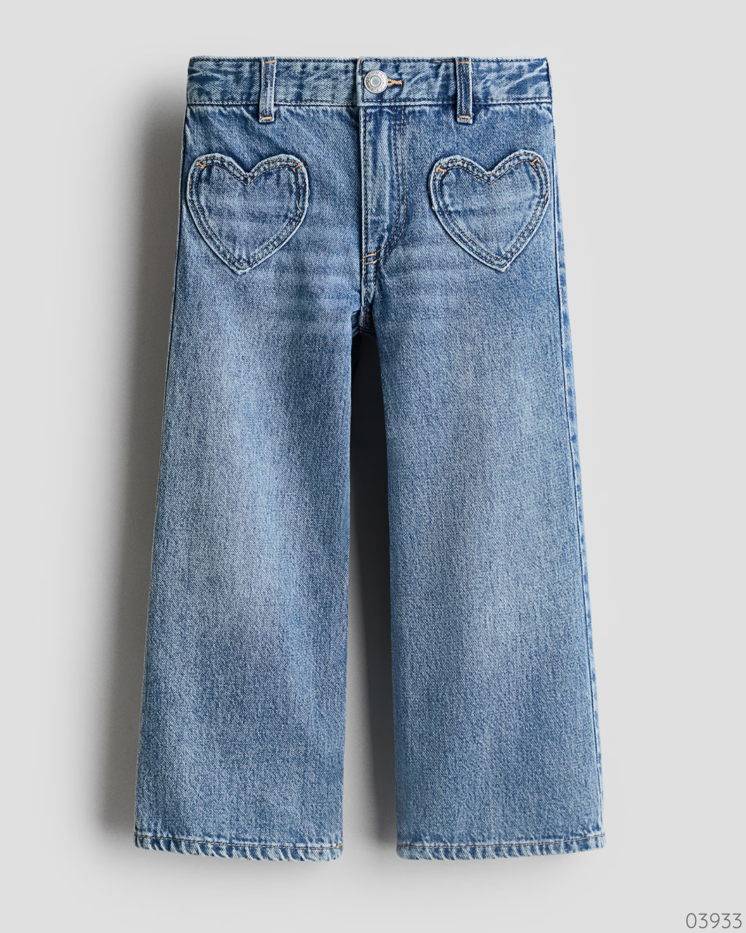 PANTALON AZUL CORAZONES