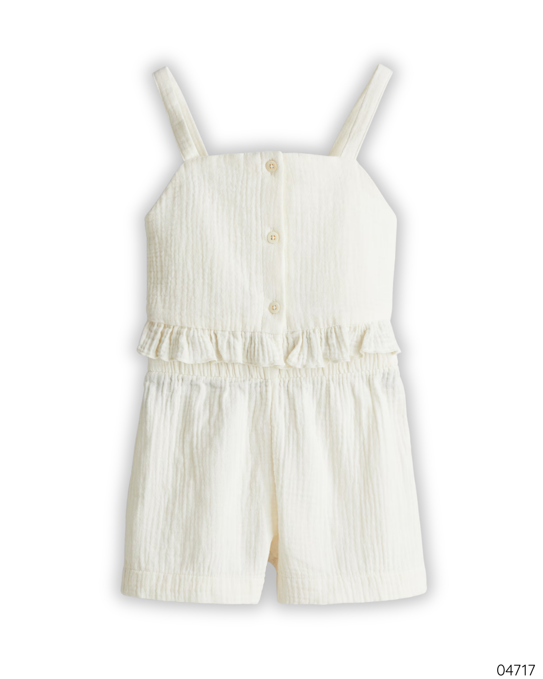 TRAJE SIN MANGAS BLANCO