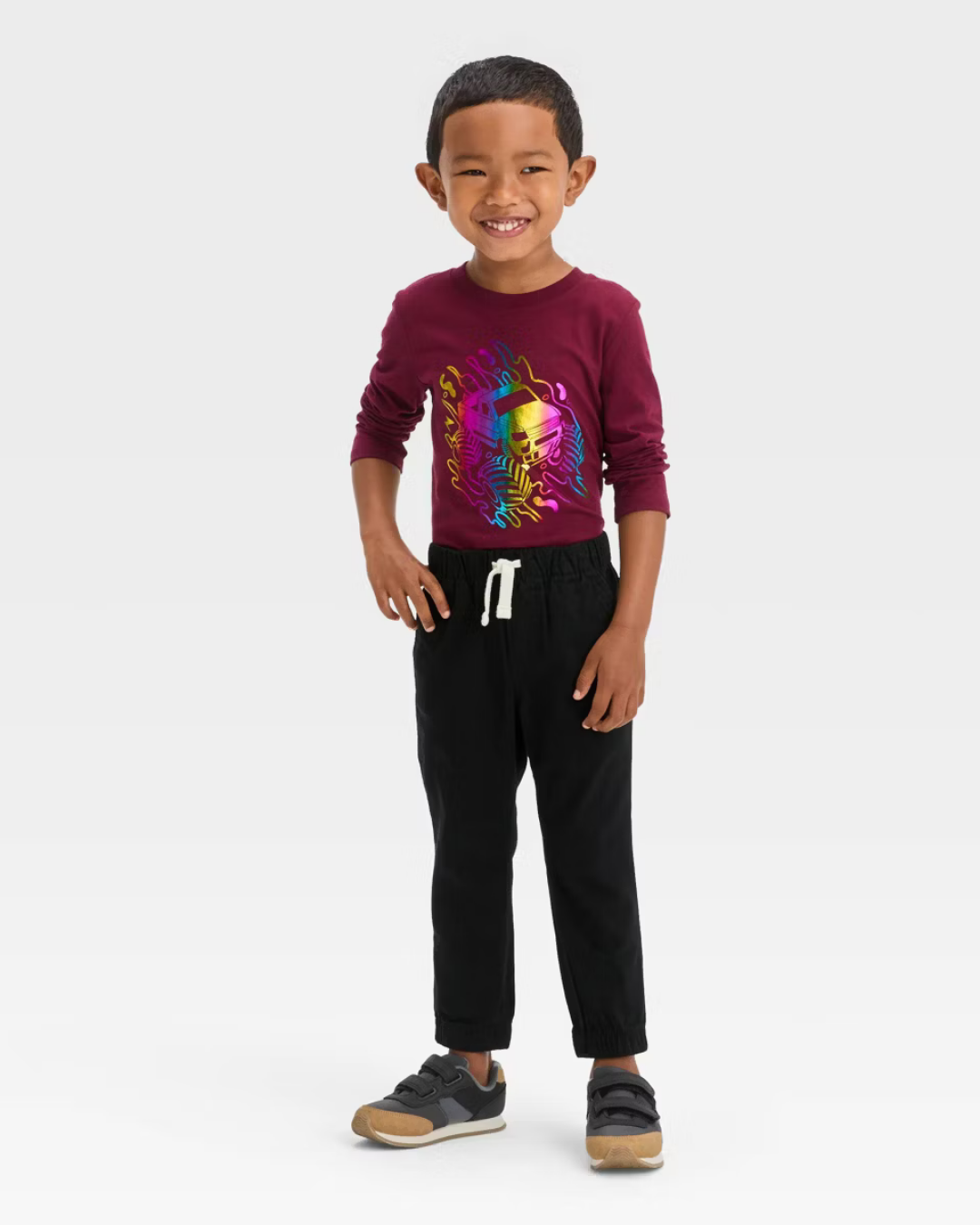 JOGGER PANTS NEGRO CAT & JACK
