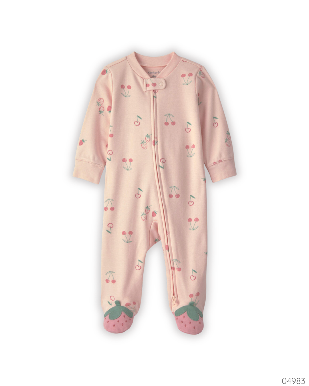 PIJAMA ROSADA FRESAS CARTERS