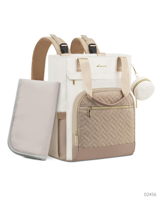 PAÑALERA LOVEVOOK CON CAMBIADOR BEIGE