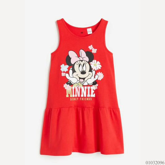 VESTIDO H&M ROJO MINNIE FRIEND