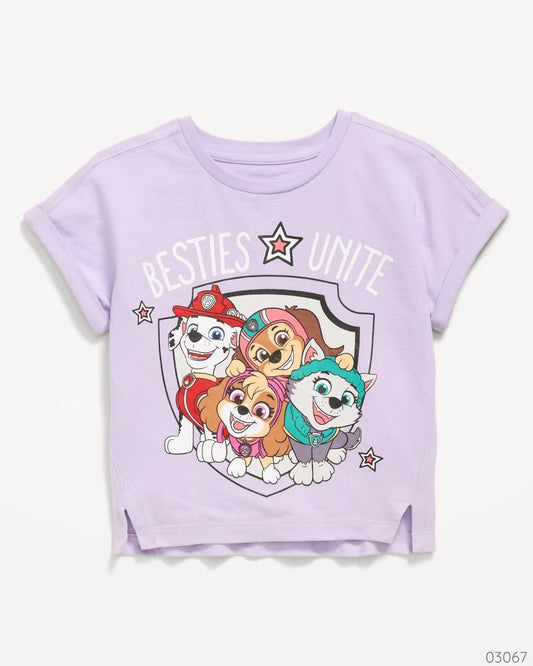 CAMISA PAW PATROL MORADA OLD NAVY