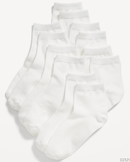 CALCETINES 6 PZS OLD NAVY BLANCOS