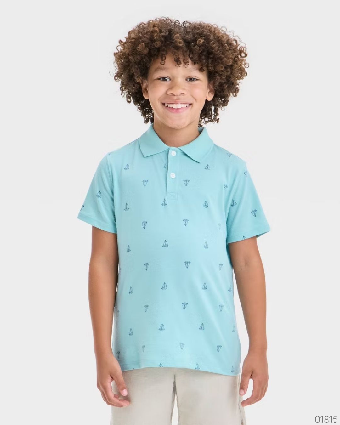 CAMISA CAT & JACK BARCO VERDE