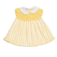 VESTIDO RAYAS AMARILLO BLANCO