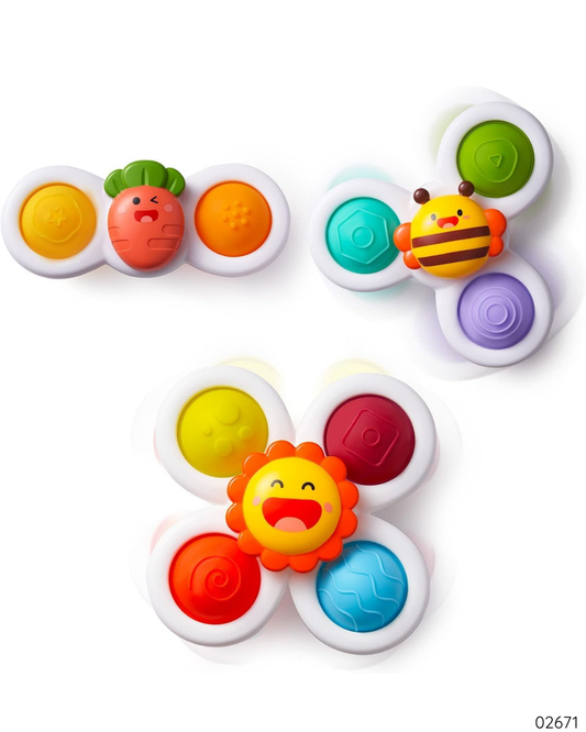 SPINNERS JUGUETES ADHERIBLES A LA SUPERFICIE