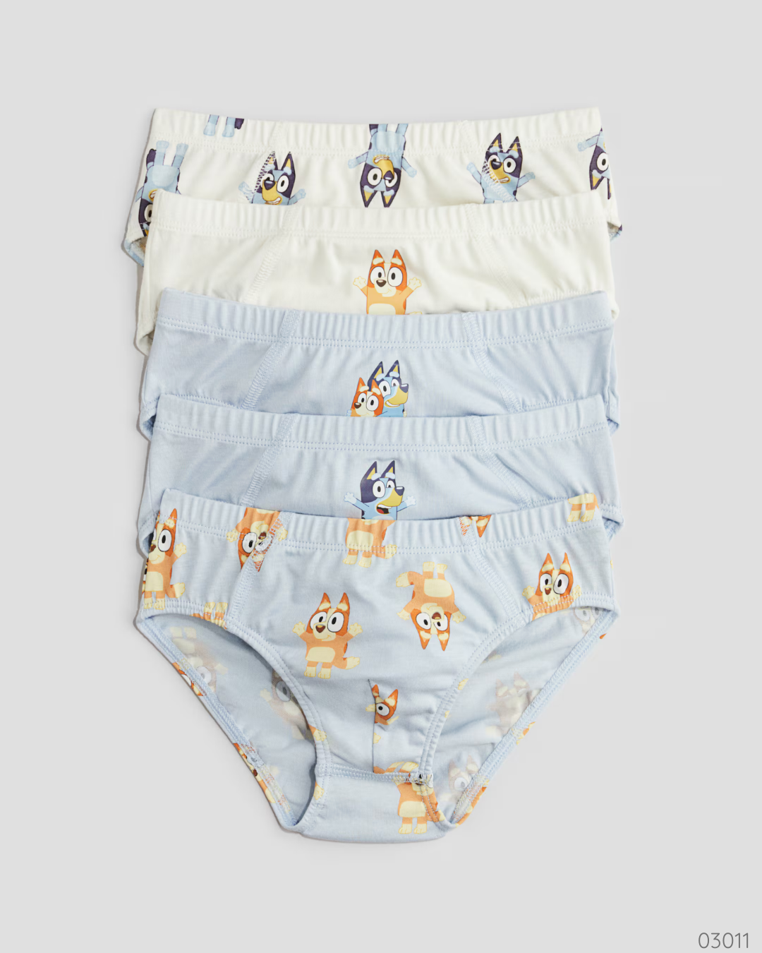 CALZONCILLOS 5PZS BLUEY Y BING