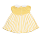VESTIDO RAYAS AMARILLO BLANCO