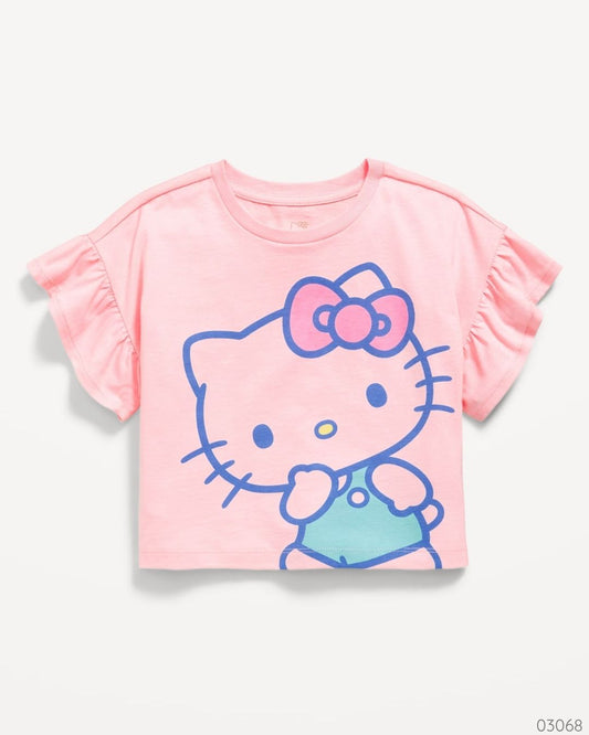 CAMISA HELLO KITTY OLD NAVY MANGAS