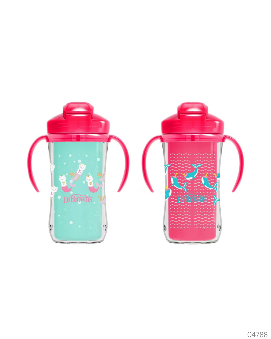 VASO INSULADO 2 PZS ROSA DR BROWNS