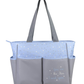 PAÑALERA BABAY ESSENTIAL AZUL GRIS ESTRELLAS