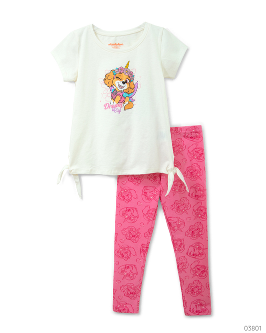 TRAJE PAW PATROL ROSA BLANCO