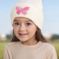 GORRO BLANCO MARIPOSA