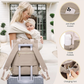 PAÑALERA LOVEVOOK CON CAMBIADOR BEIGE CAFE
