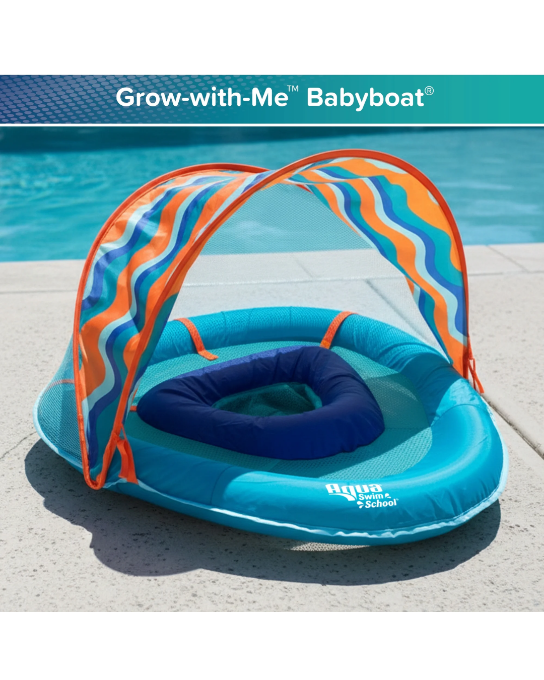 FLOTADOR PARA BEBE AZUL