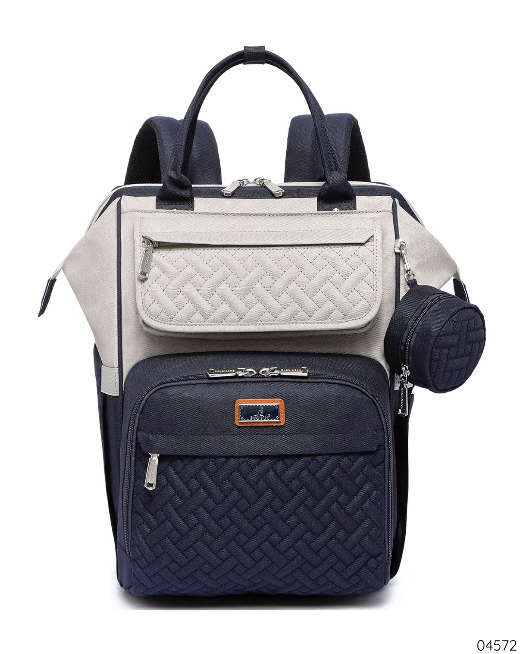 PAÑALERA BABBLERO WIDE TOP BLANCO AZUL
