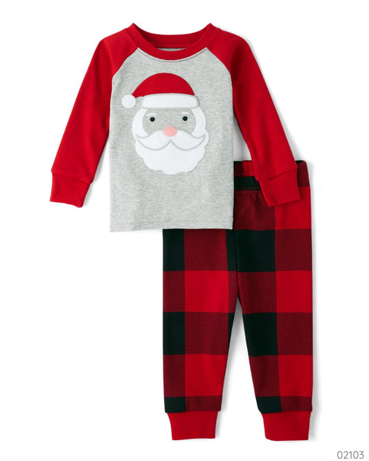 PIJAMA NAVIDEÑA SANTA CLAUS PLACE BABY TODDLER