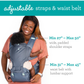 PORTABEBÉ HIP RIDER PLUS 5 EN 1 INFANTINO