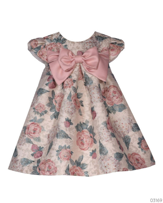 VESTIDO FLOREADO CHONGO ROSA