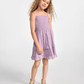VESTIDO MORADO FLORES PLACE