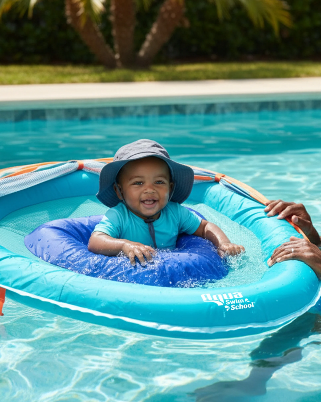 FLOTADOR PARA BEBE AZUL