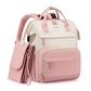 PAÑALERA LOVEVOOK CON CAMBIADOR ROSADO BEIGE